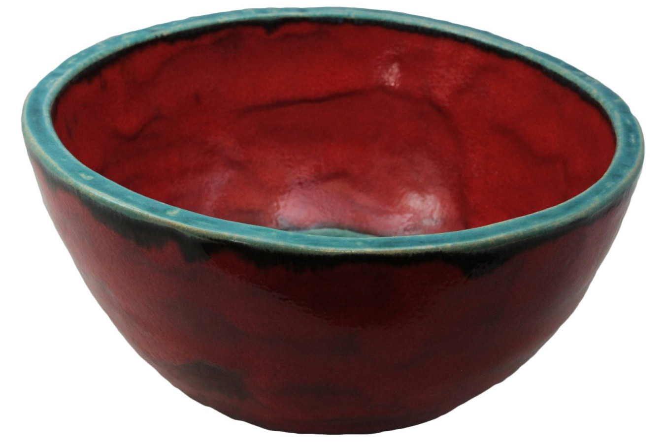 Nela  - red and turquoise stylish sink
