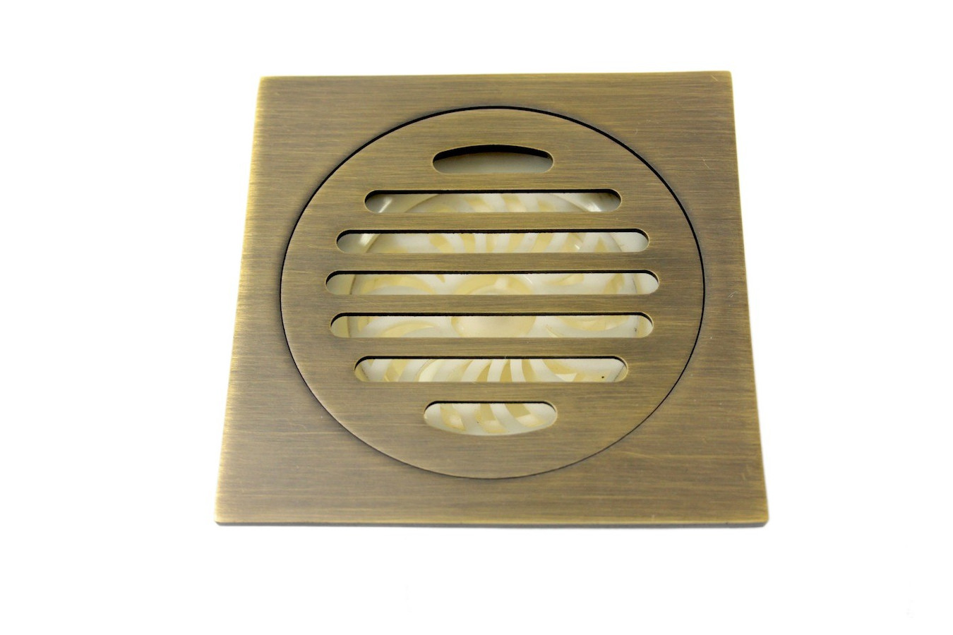 AURELIUS - RETRO BRASS DRAINAGE GRILLE