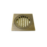 AURELIUS - RETRO BRASS DRAINAGE GRILLE