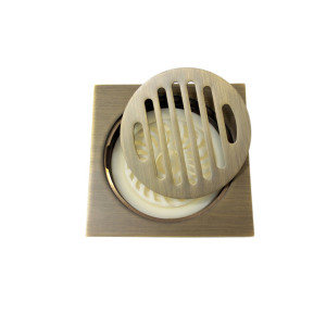 AURELIUS - RETRO BRASS DRAINAGE GRILLE