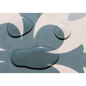 Hexagonal - Hexagonal Plain Cement Tiles Blue