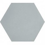 Hexagonal - grey - hexagonal plain cement tiles