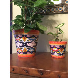 Mexican medium flower pot - 14 cm