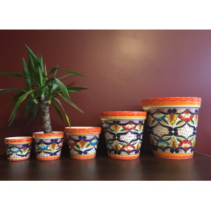 Mexican medium flower pot -16 cm