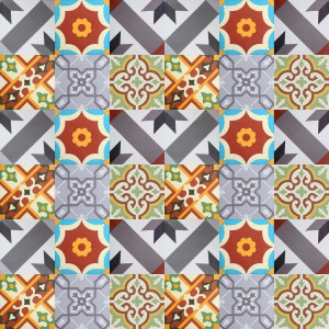 Patchwork - patchwork cement tiles