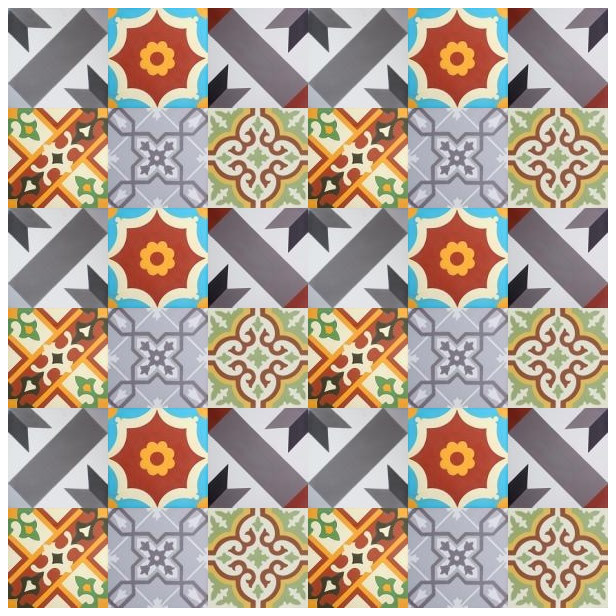 Patchwork - patchwork cement tiles