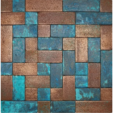 Copper tiles