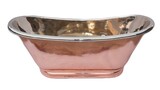 Copper bathtub